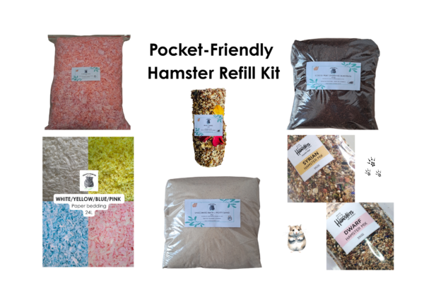 Pocket-Friendly Hamster Refill Kit